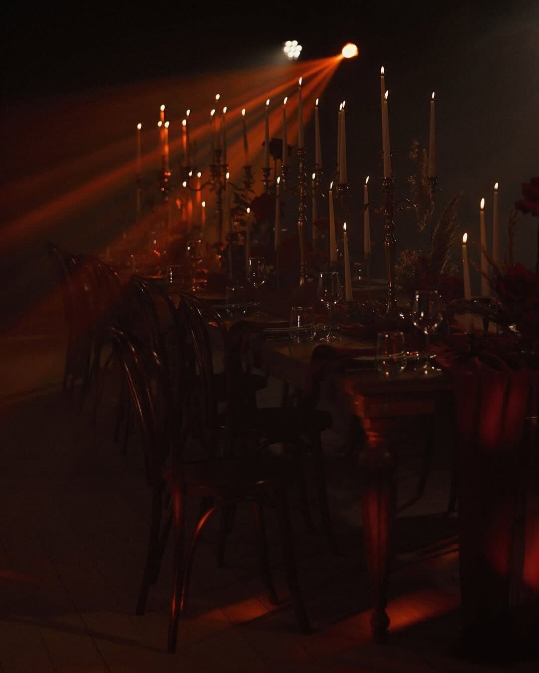 A room after dark